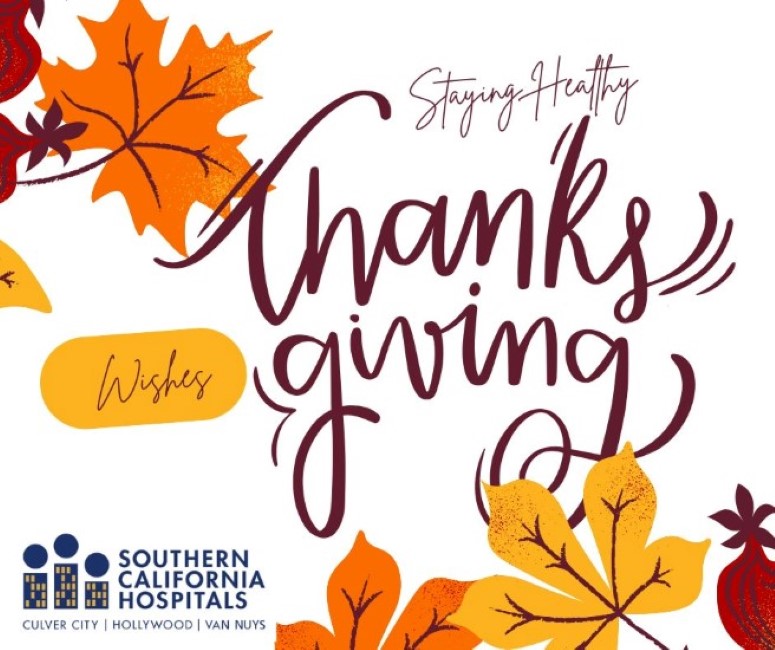 happy thanksgiving southen california hospitals